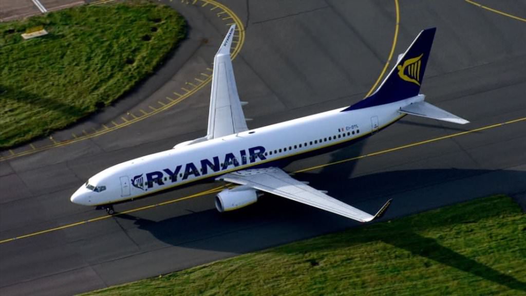 Стали известны маршруты лоукостера Ryanair из Украины