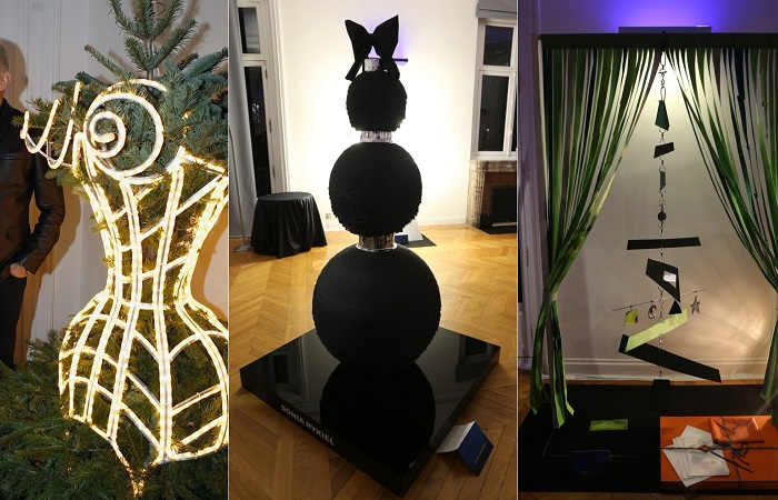 В Париже на аукцион выставят дизайнерские елки от именитых брендов