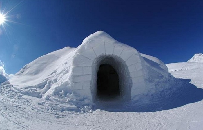 Швейцария предлагает отдых в домике эскимоса